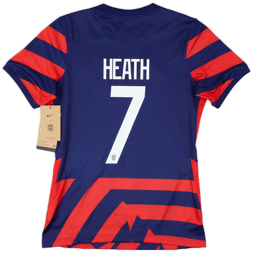 2021-22 USA Away Shirt Heath #7 (Women&#039;s S)