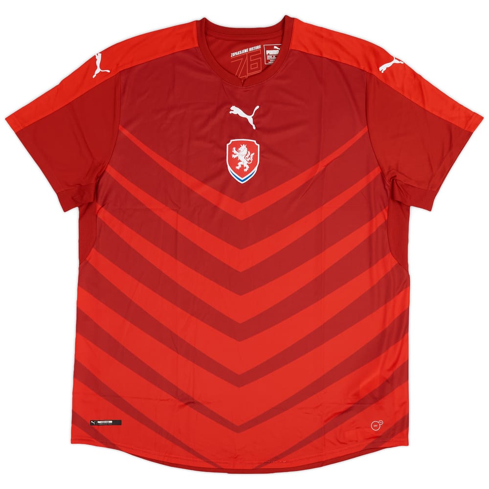 2016-18 Czech Republic Home Shirt - 9/10 - (M)