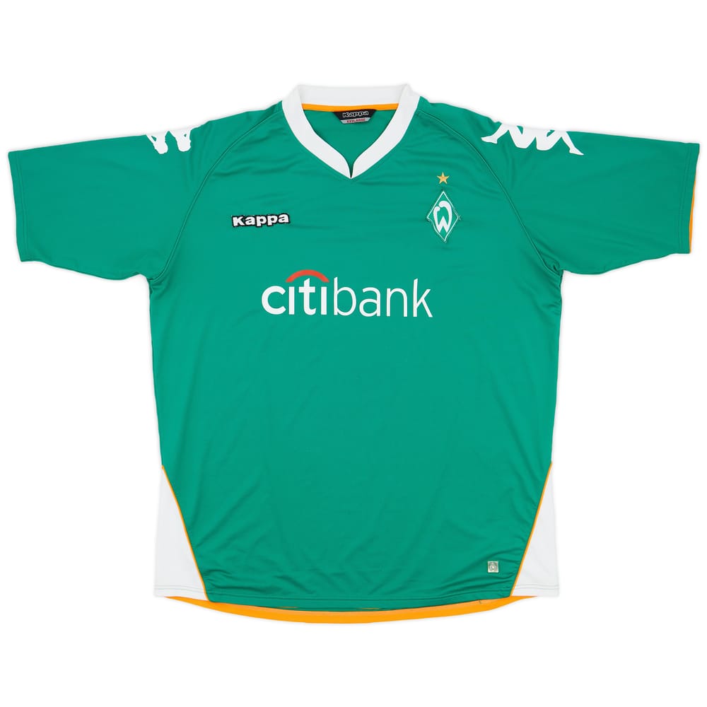 2007-08 Werder Bremen Home Shirt - 7/10 - (3XL)