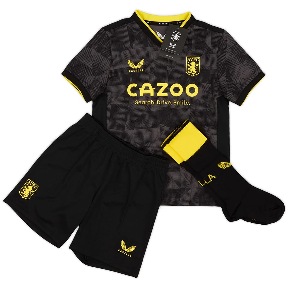 2022-23 Aston Villa Third Full Kit (5-6 Years)