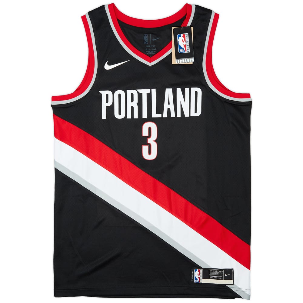 2017-22 Portland Trail Blazers McCollum #3 Nike Swingman Jersey (Away) M - W/Tags