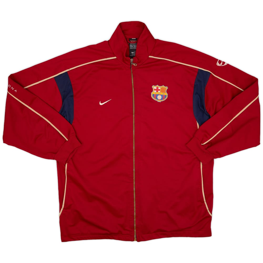 2001-02 Barcelona Nike Track Jacket - 5/10 - (XL)