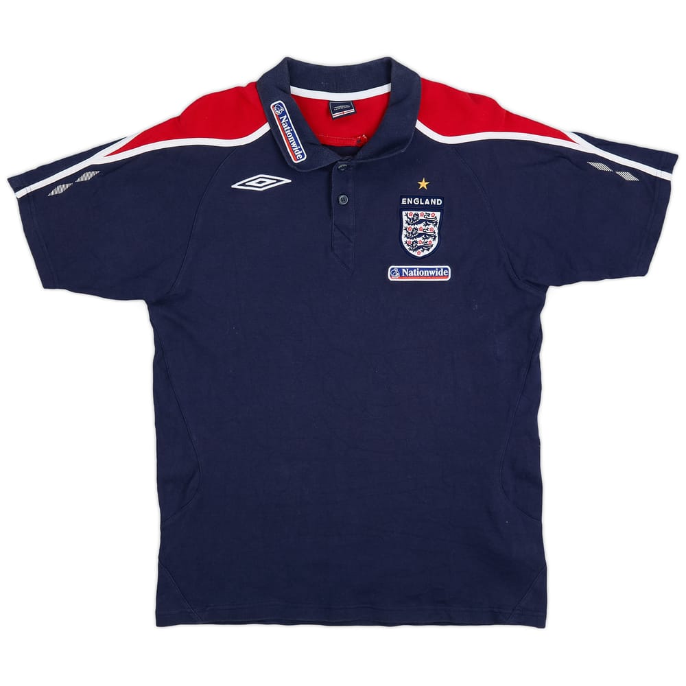 2002-03 England Umbro Polo Shirt - 8/10 - (L)