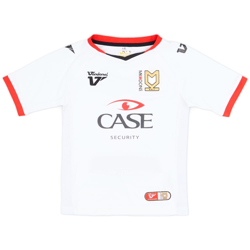 2012-13 MK Dons Home Shirt - 8/10 - (XS.Boys)