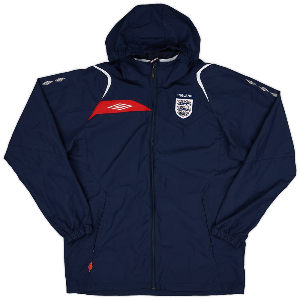 2007-09 England Umbro Hooded Rain Jacket - 9/10 - (L)