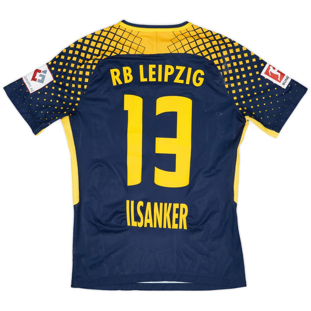 2017-18 RB Leipzig Match Issue Away Shirt Ilsanker #13