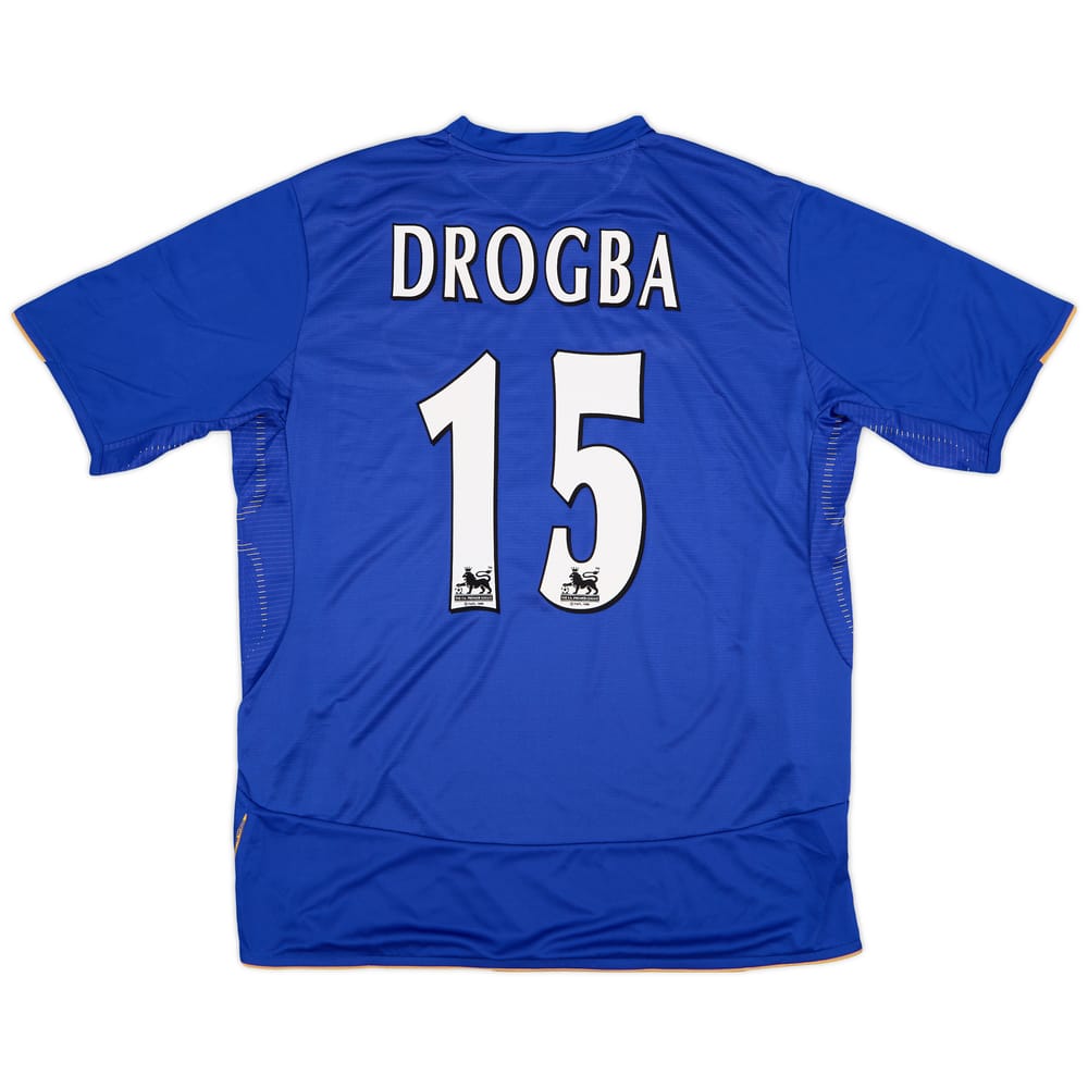 2005-06 Chelsea Centenary Home Shirt Drogba #15 (XL)