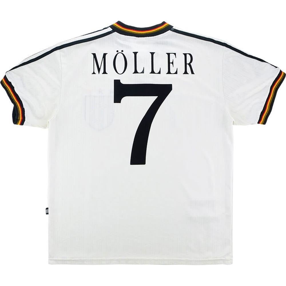 1996-98 Germany Home Shirt Moller #7