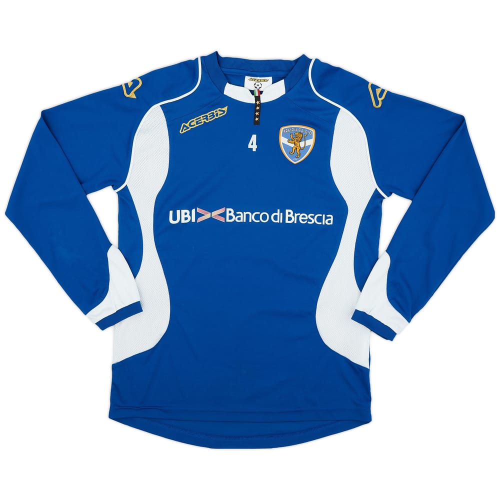 2015-16 Brescia Acerbis Player Issue Training Shirt #4 - 9/10 - (M)