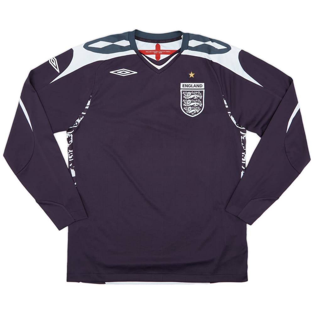 2007-09 England GK Shirt - 6/10 - (M)