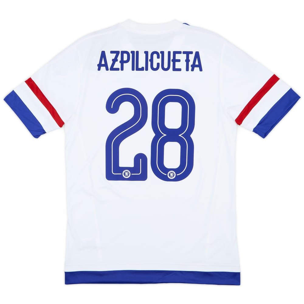 2015-16 Chelsea Away Shirt Azpilicueta #28 (S)