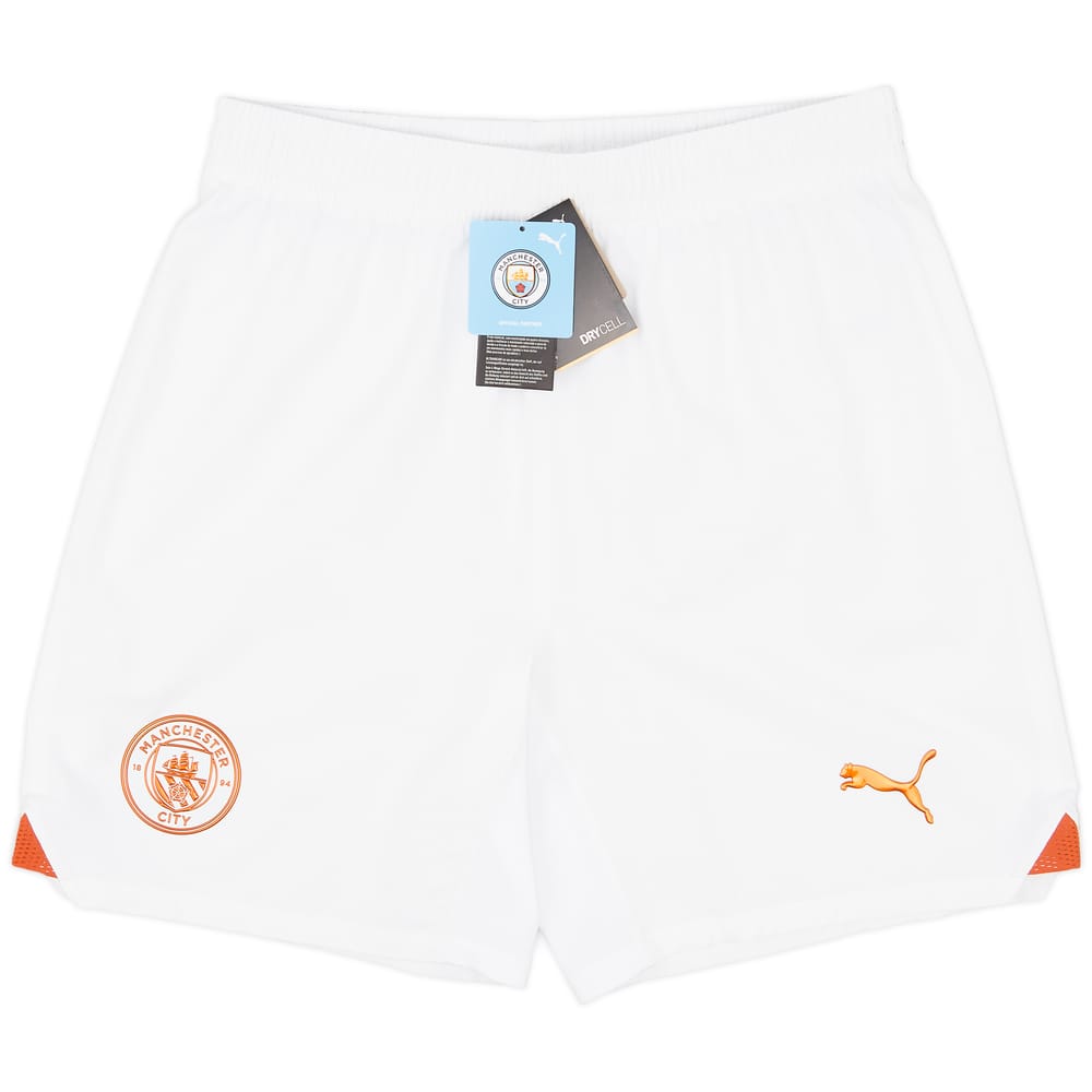 2023-24 Manchester City Player Issue Away Shorts