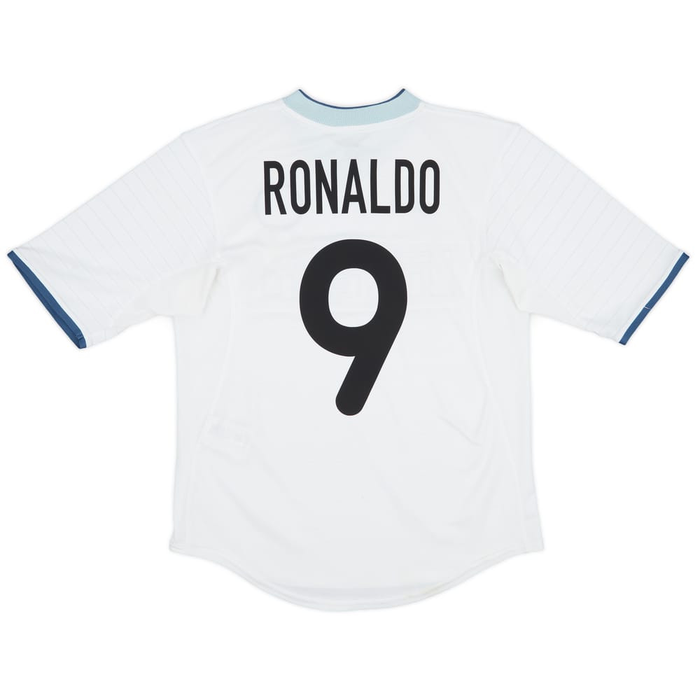 2000-01 Inter Milan Away Shirt Ronaldo #9 - 9/10 - (S)
