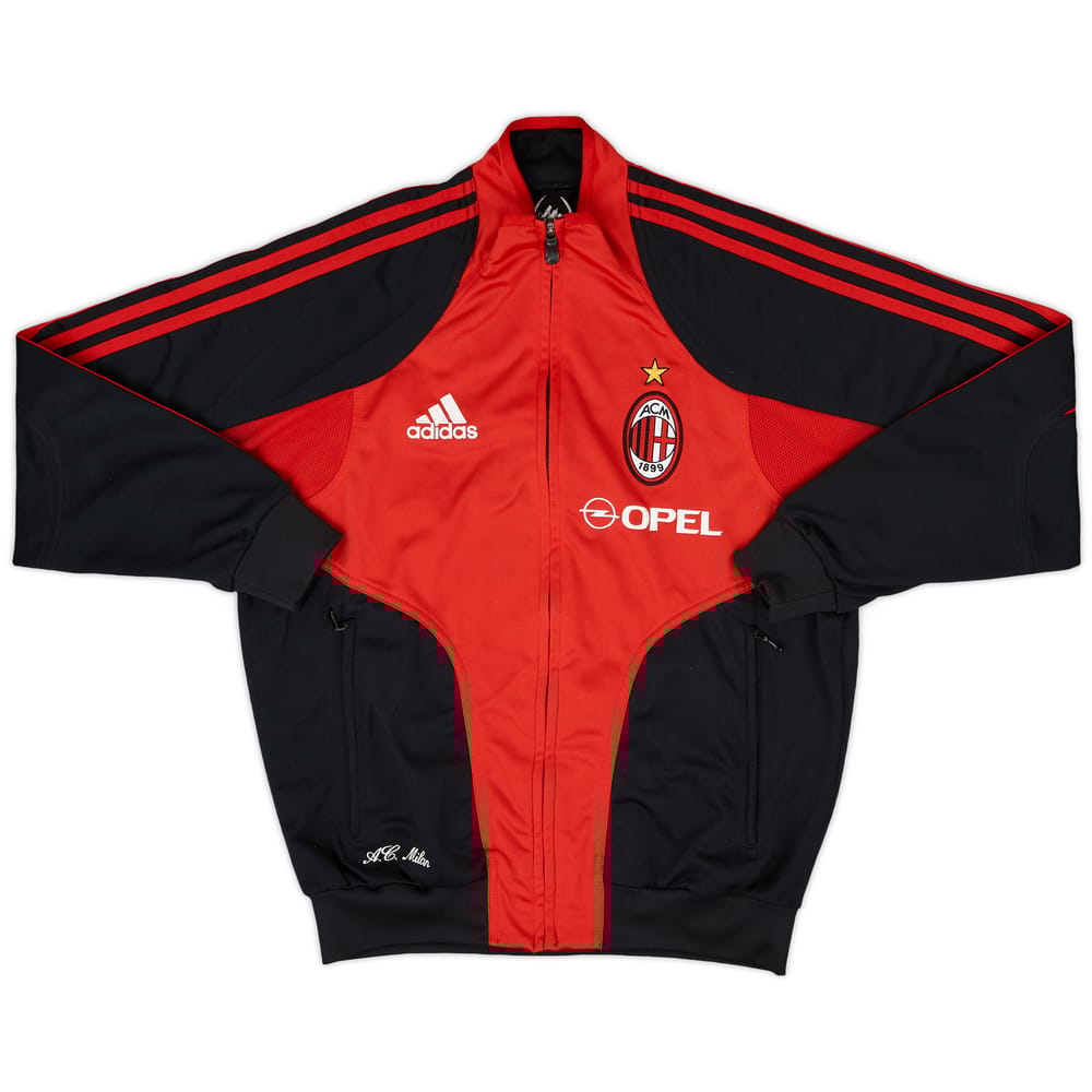 2005-06 AC Milan adidas Track Jacket - 8/10 - (XL.Boys)