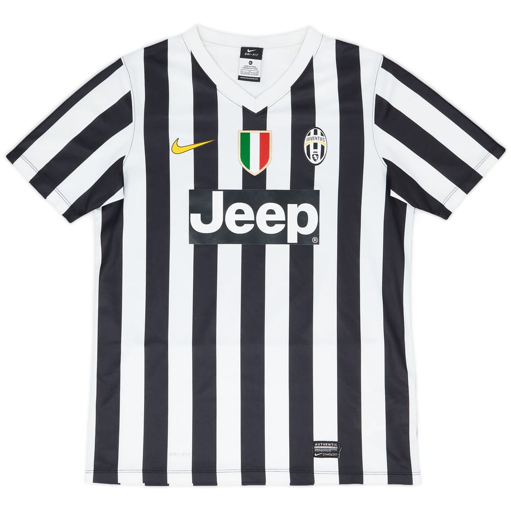 2013-14 Juventus Basic Home Shirt - 6/10 - (XL.Boys)