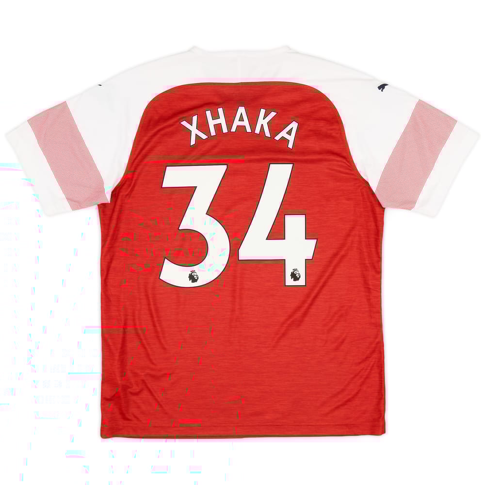 2018-19 Arsenal Home Shirt Xhaka #34 (L)