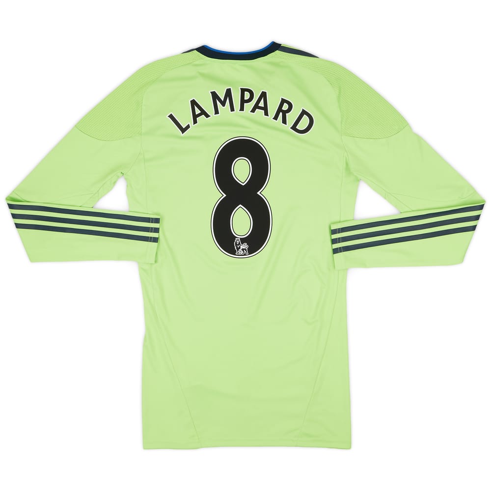 2010-11 Chelsea TechFit Third L/S Shirt Lampard #8 - 9/10 - (S)