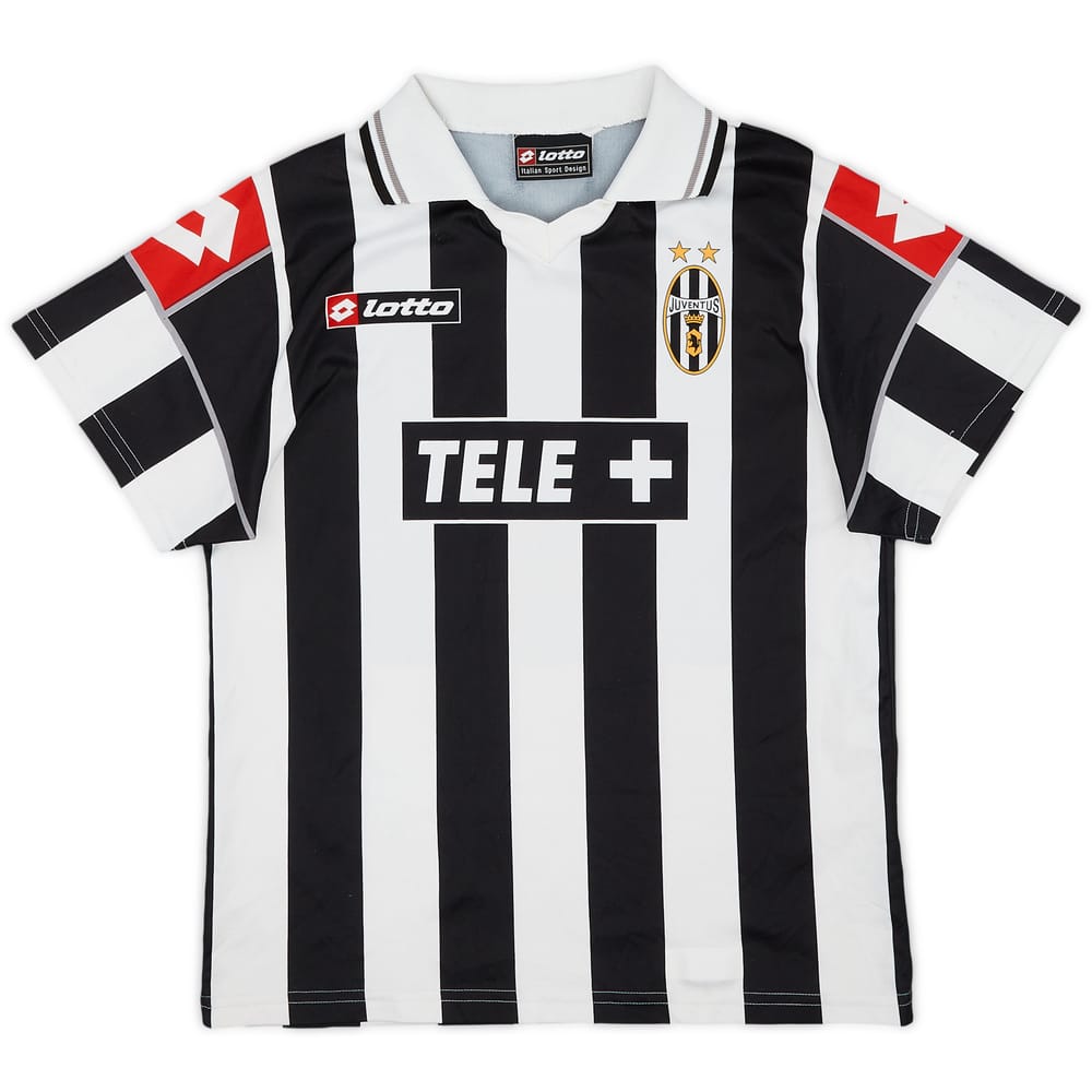 2000-01 Juventus Basic Home Shirt - 6/10 - (L.Boys)