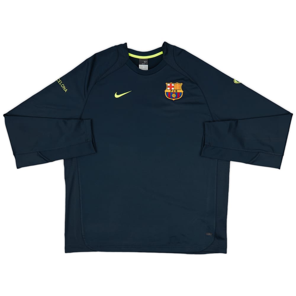 2005-06 Barcelona Nike Sweat Top - 8/10 - (XL)