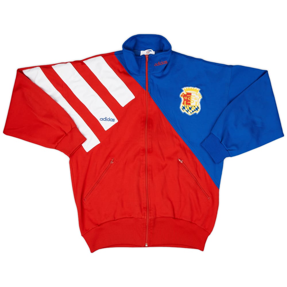 1993-95 adidas Template Track Jacket - 8/10 - (XL)