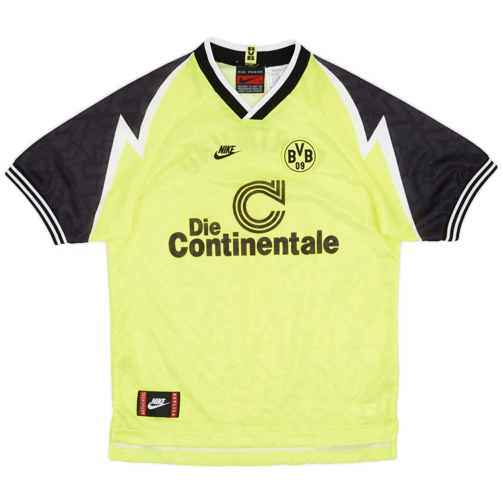 1995-96 Borussia Dortmund Home Shirt - 9/10 - (XL.Boys)