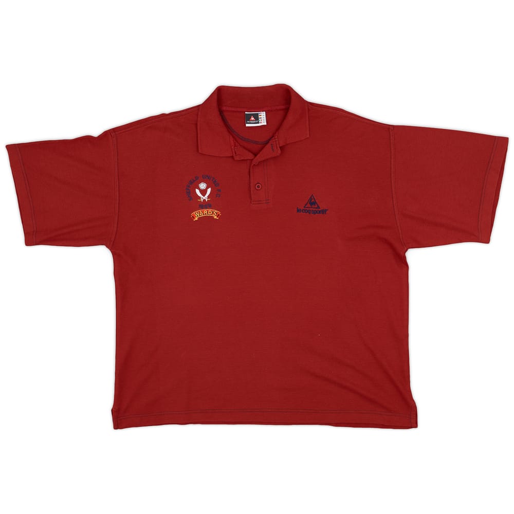 1998-99 Sheffield United Le Coq Sportif Polo Shirt - 8/10 - (XL)