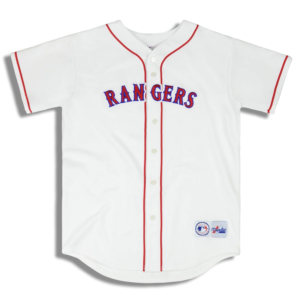 2000 Texas Rangers Majestic Jersey (Home) S