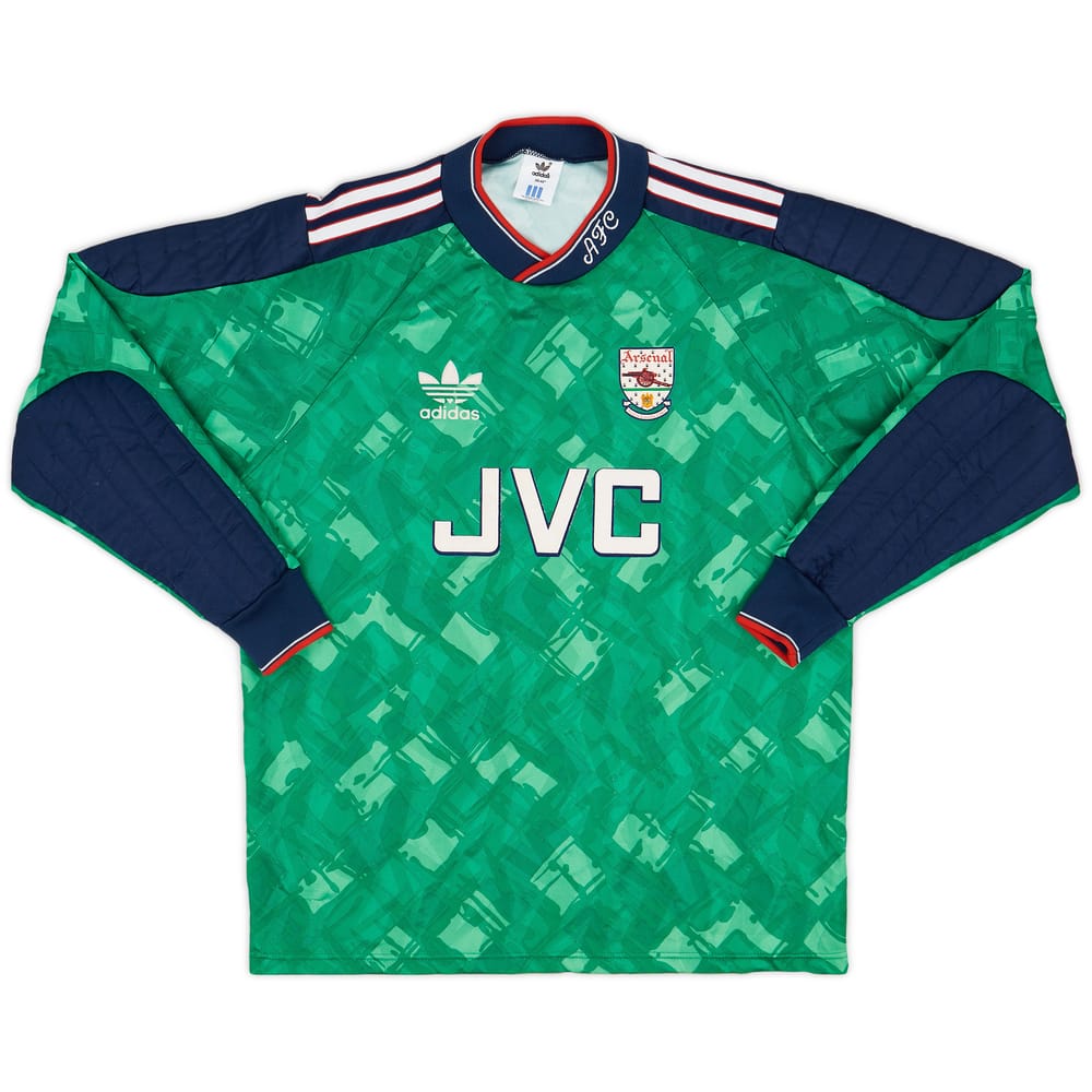 1990-91 Arsenal GK Shirt - 7/10 - (M)