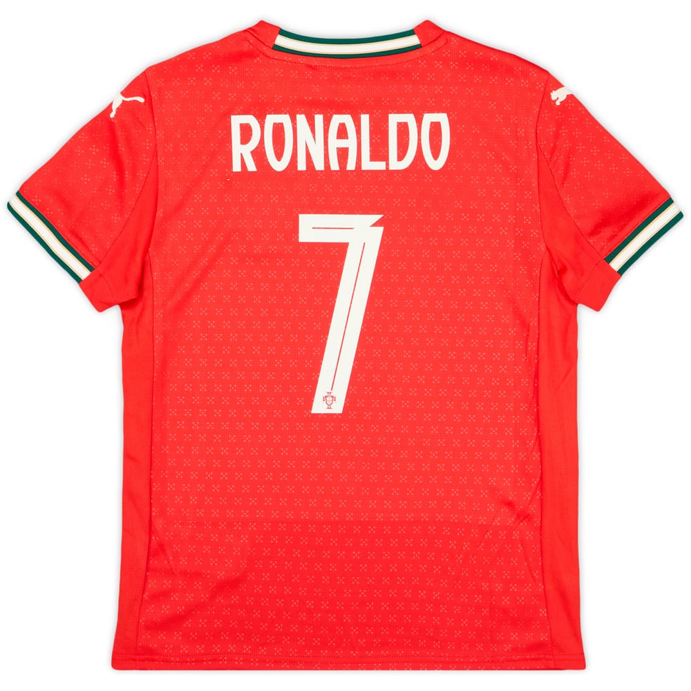 2025-26 Portugal Home Shirt Ronaldo #7 (KIDS)