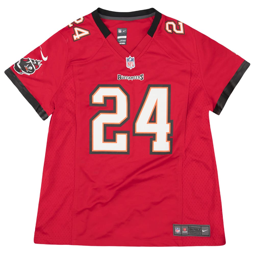 2013 Tampa Bay Buccaneers Revis #24 Nike Game Jersey (Home) Womens (XXL)