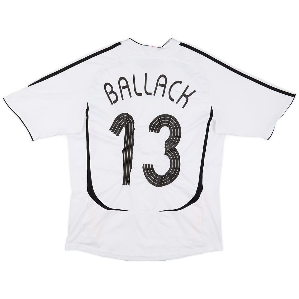 2005-07 Germany Home Shirt Ballack #13 - 5/10 - (XL.Boys)