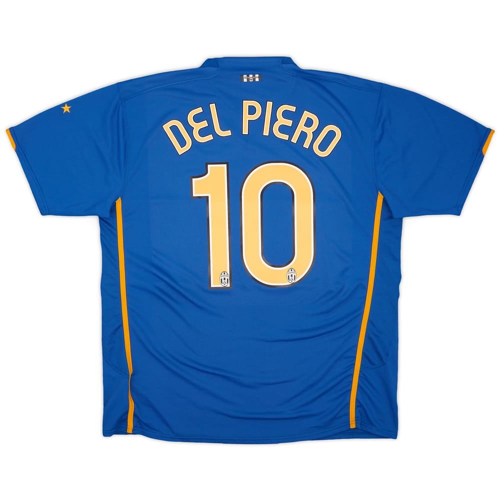 2007-08 Juventus Away Shirt Del Piero #10 - 8/10 - (XL)