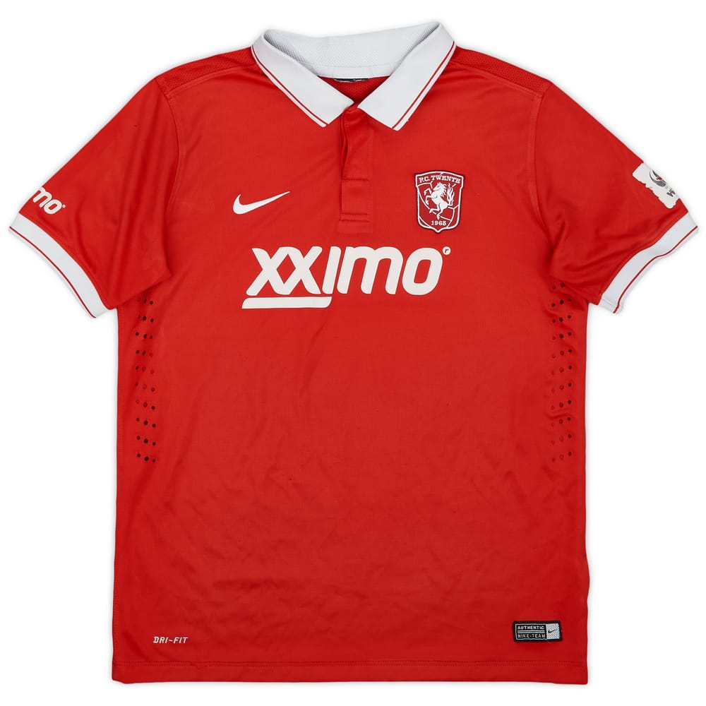 2014-15 FC Twente Home Shirt - 5/10 - (L.Boys)