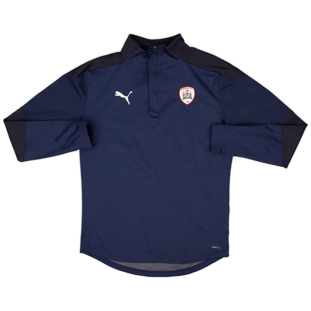 2019-20 Barnsley Puma 1/4 Zip Drill Top - 8/10 - (M)
