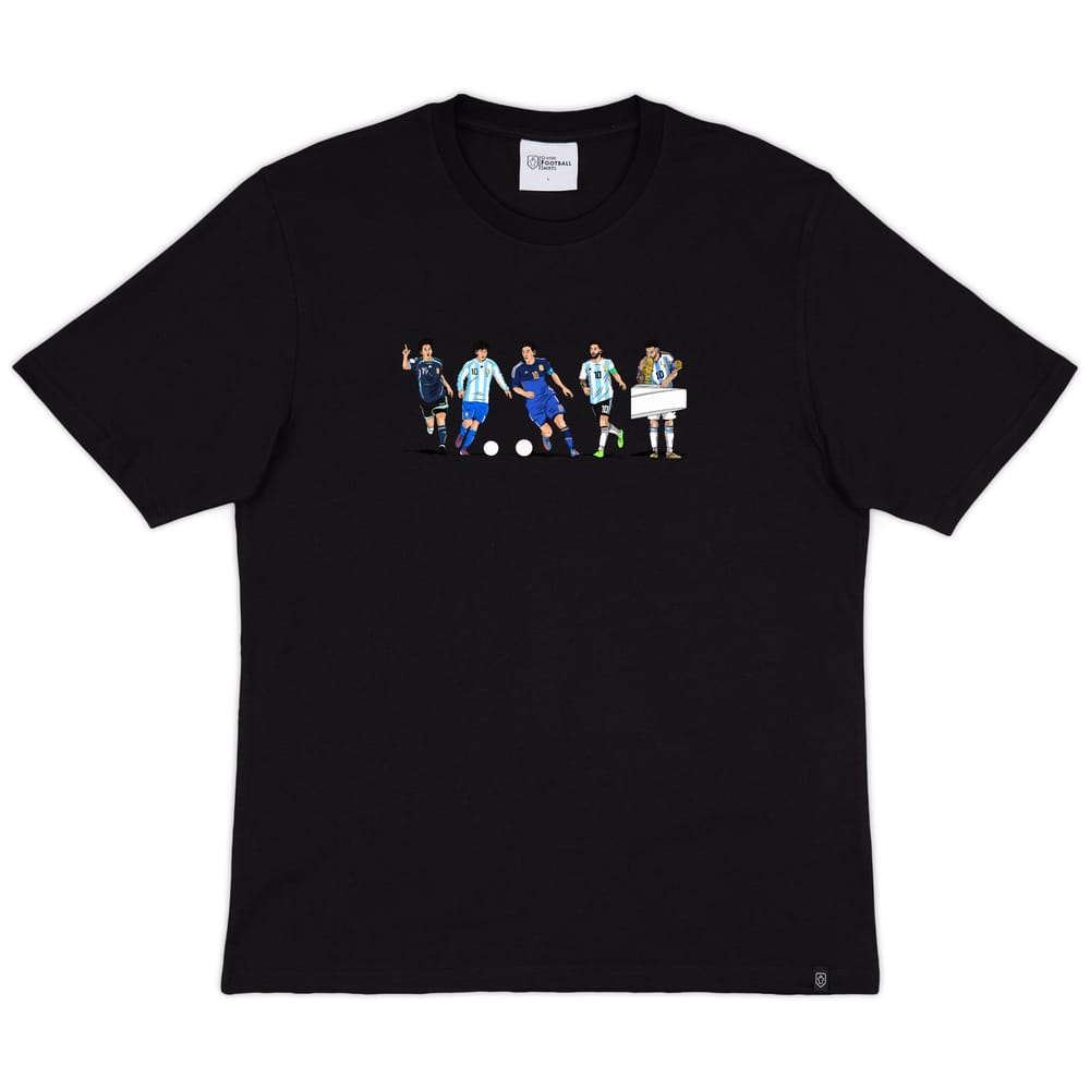 Messi Every WC Graphic T-Shirt