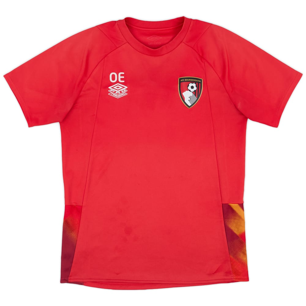 2022-23 Bournemouth Umbro Staff Issue Training Shirt OE - 8/10 - (S)
