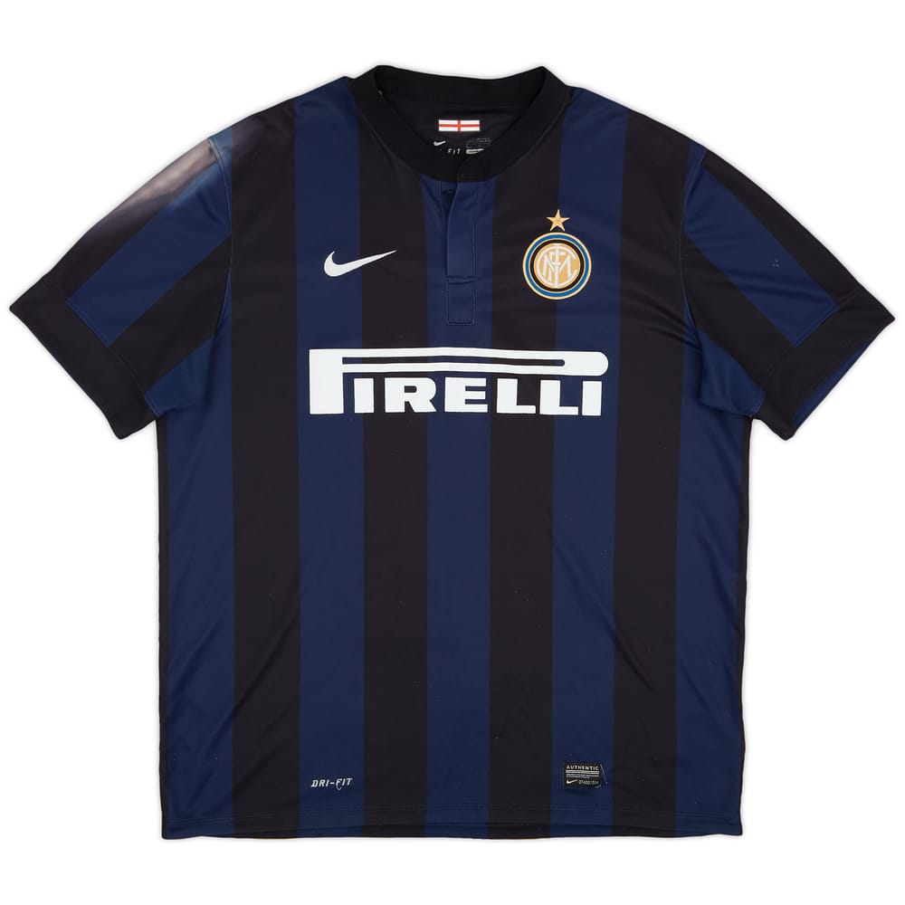2013-14 Inter Milan Home Shirt - 3/10 - (XL)