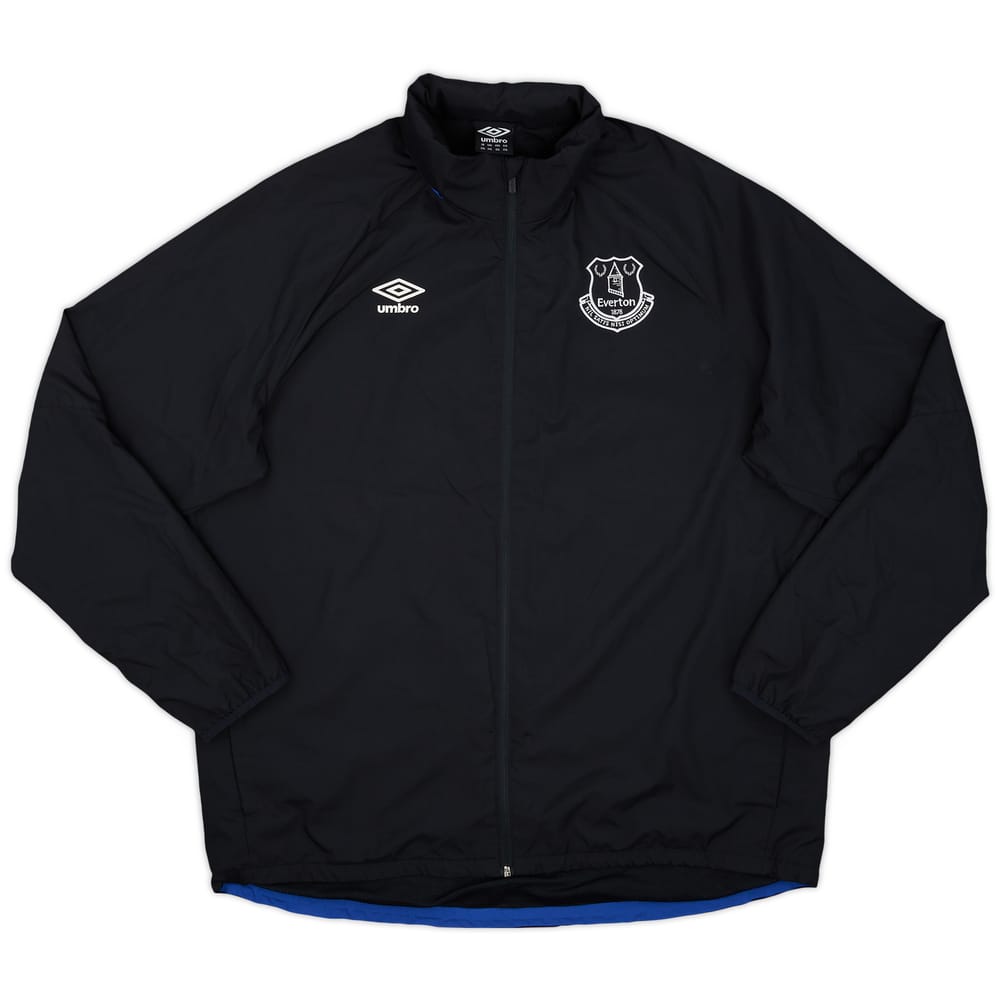 2016-17 Everton Umbro Hooded Rain Jacket - 8/10 - (XXL)