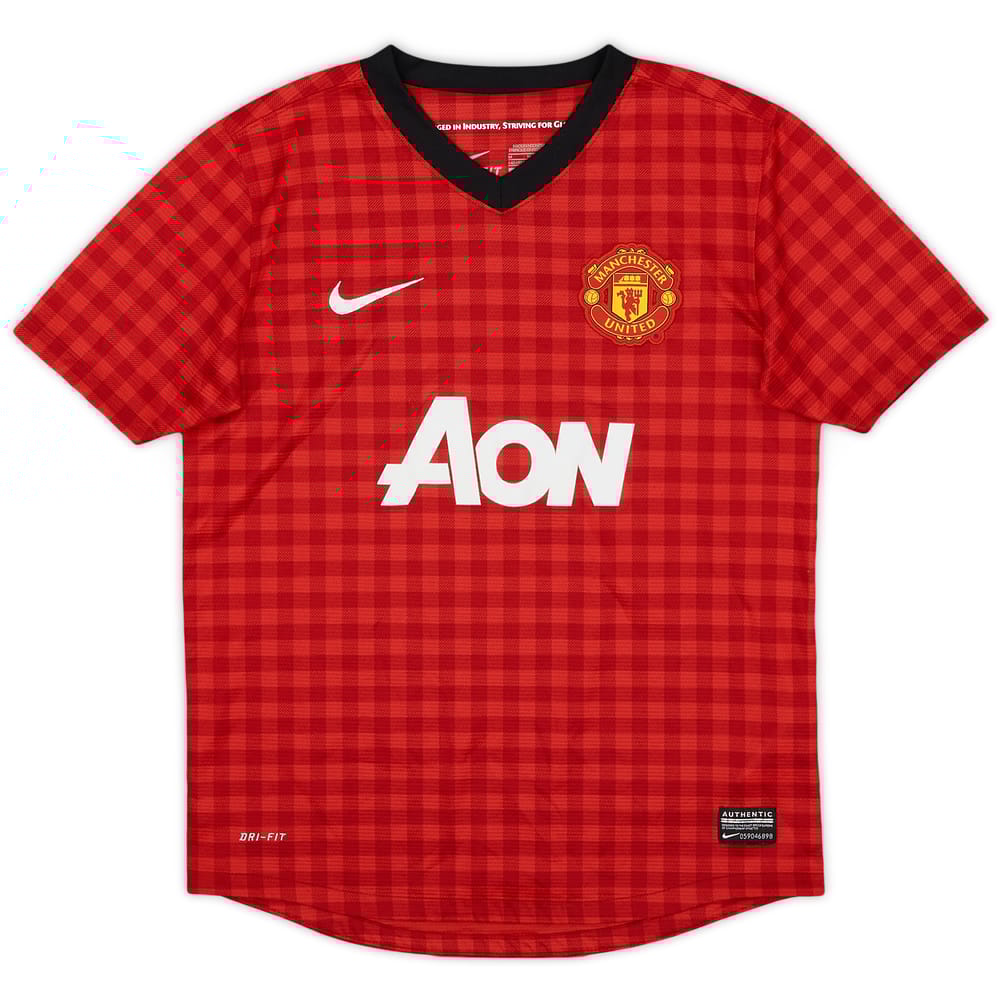 2012-13 Manchester United Home Shirt - 8/10 - (M.Boys)