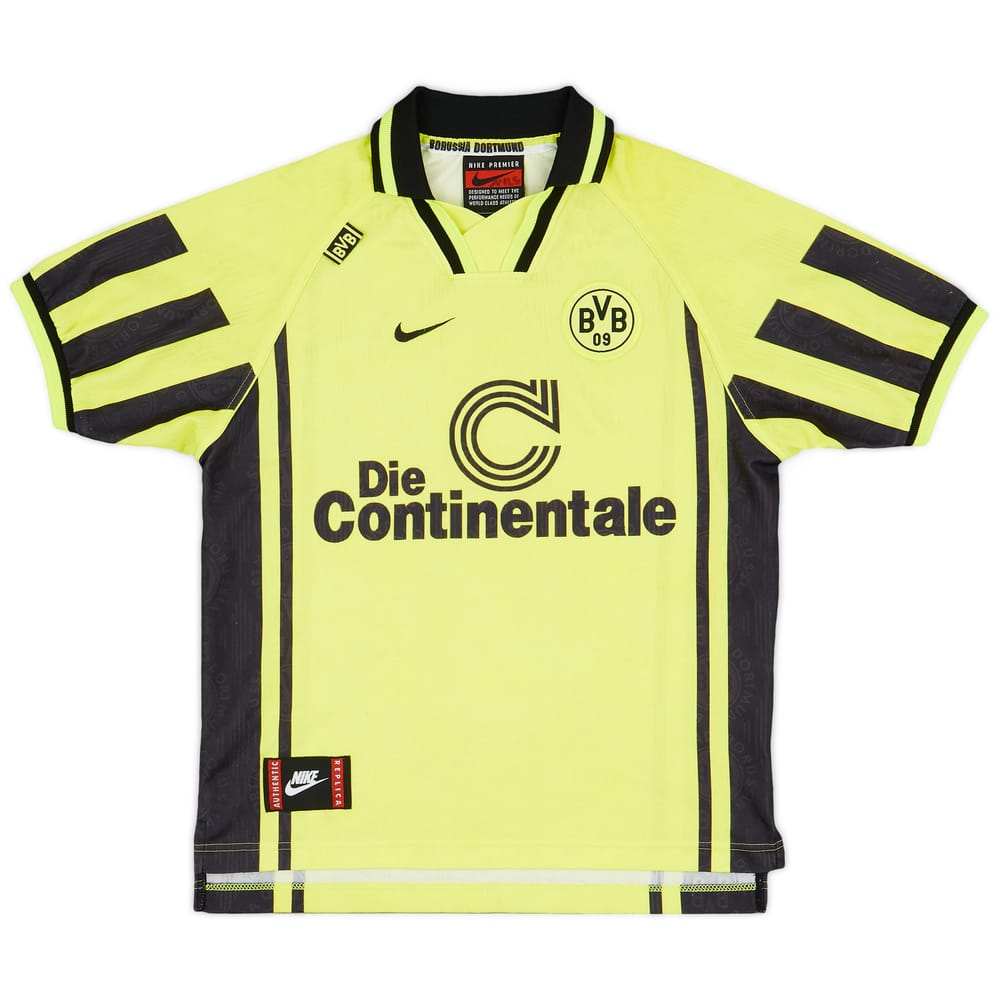 1996-97 Borussia Dortmund Home Shirt - 9/10 - (L.Boys)