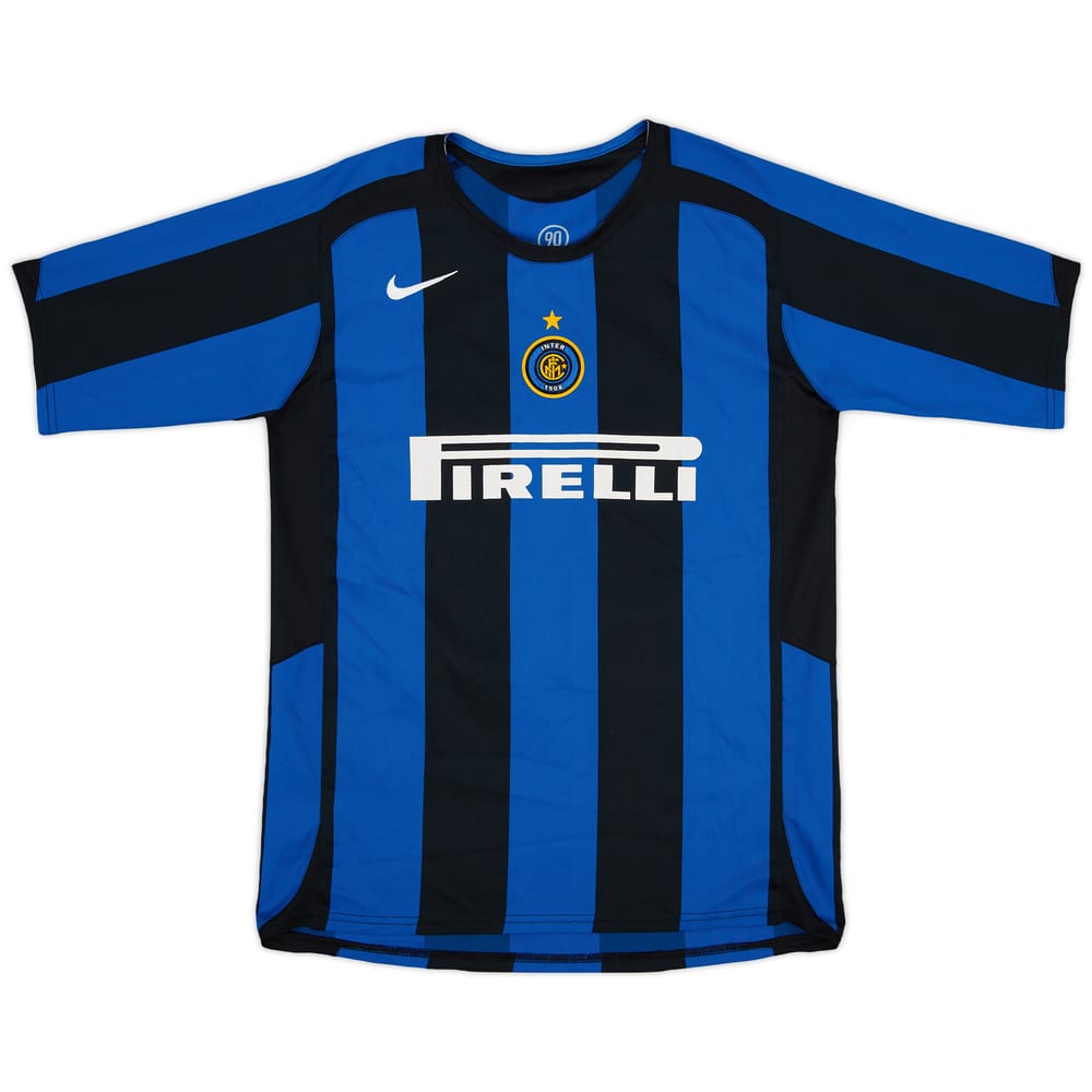 2005-06 Inter Milan Home Shirt - 9/10 - (XL.Boys)