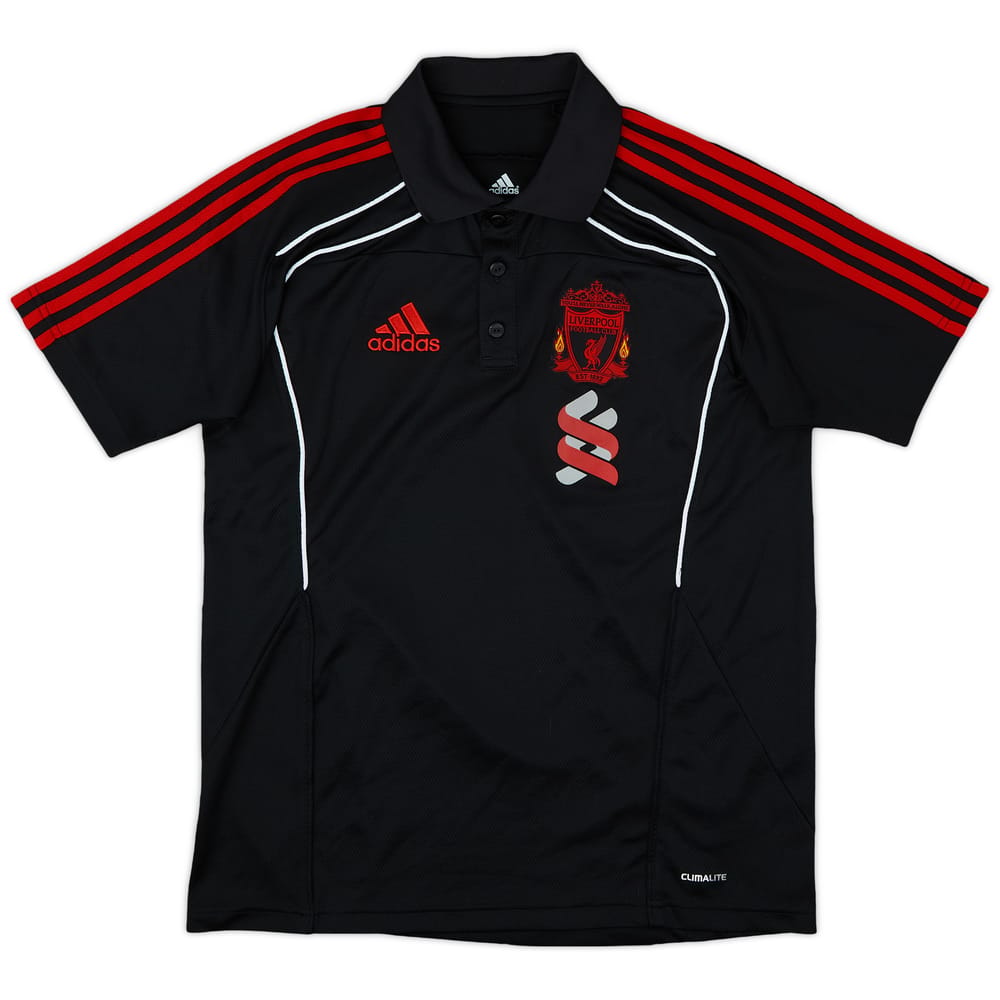 2010-11 Liverpool adidas Polo Shirt - 8/10 - (S)