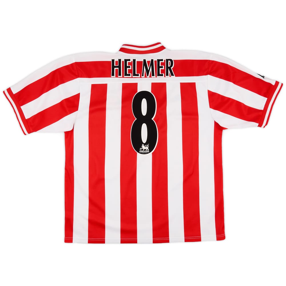 1999-00 Sunderland Home Shirt Helmer #8 - 8/10 - (XL)