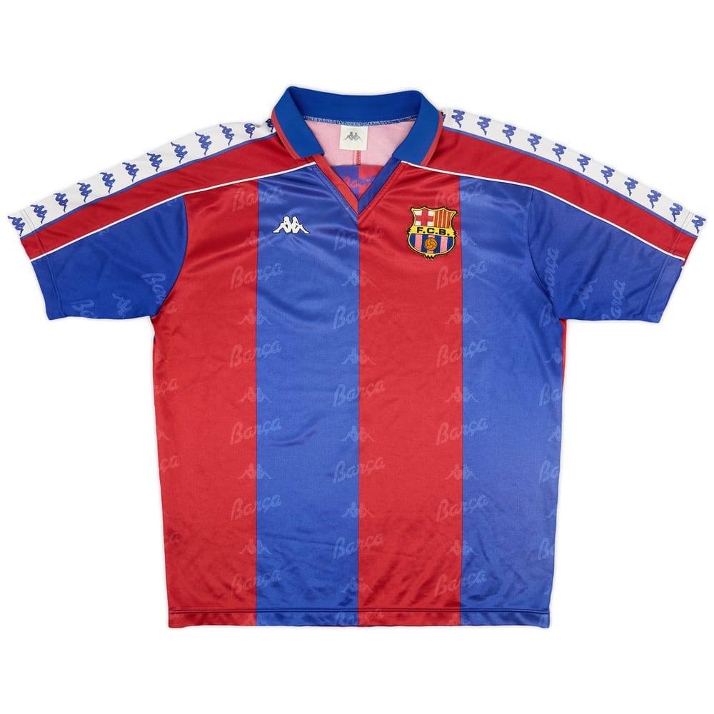 1992-95 Barcelona Home Shirt - 6/10 - (L)