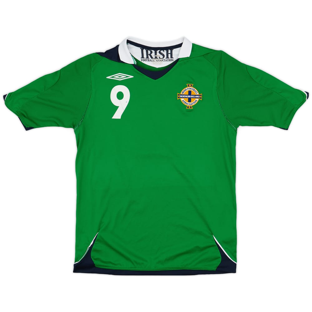 2006-08 Northern Ireland Home Shirt #9 - 5/10 - (S)