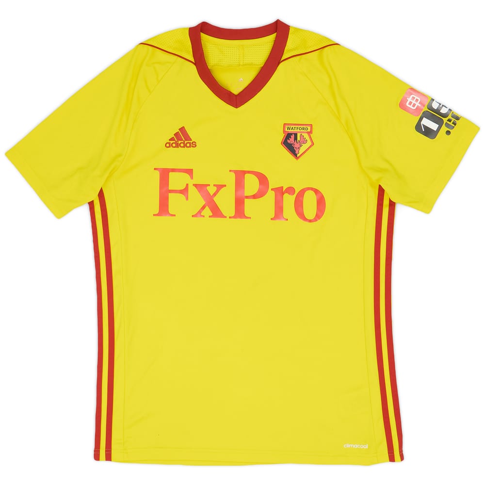 2017-18 Watford Home Shirt - 7/10 - (M)