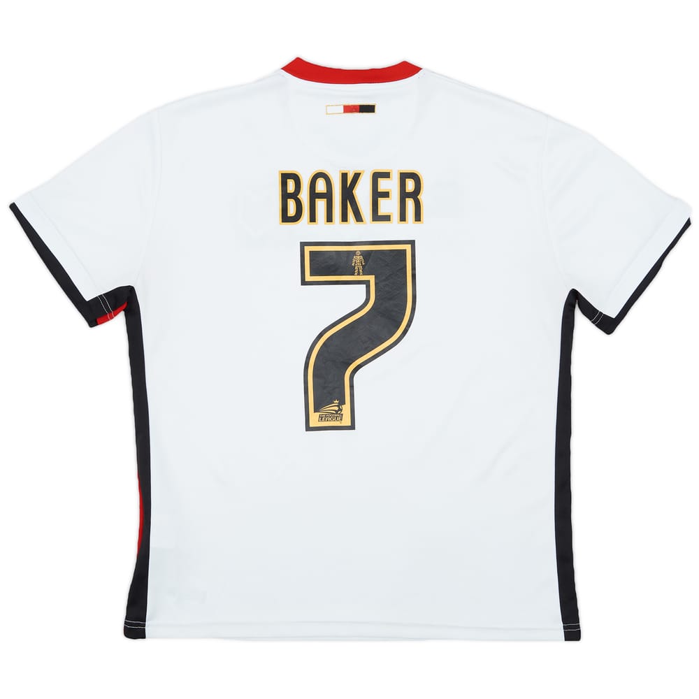 2015-16 MK Dons Home Shirt Baker #7 - 6/10 - (M)