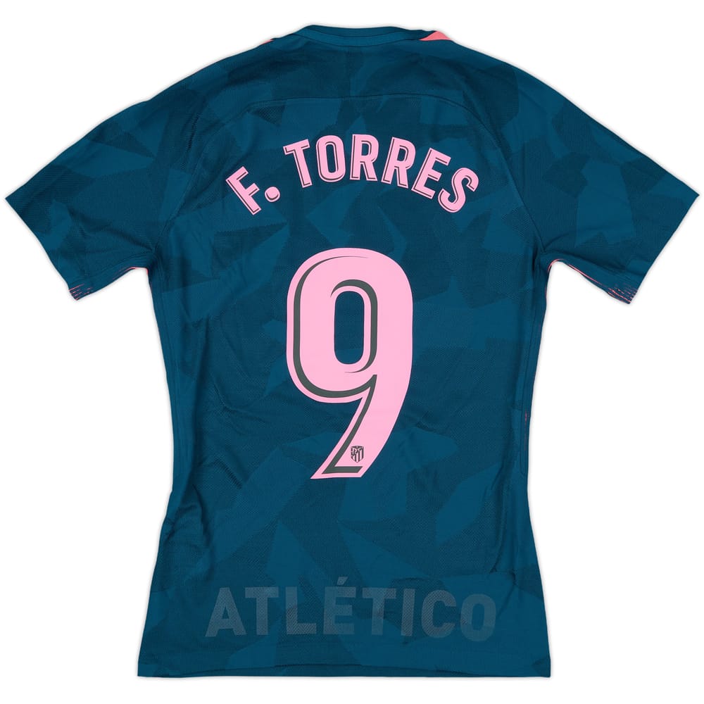 2017-18 Atletico Madrid Player Issue Third Shirt F.Torres #9 (S)