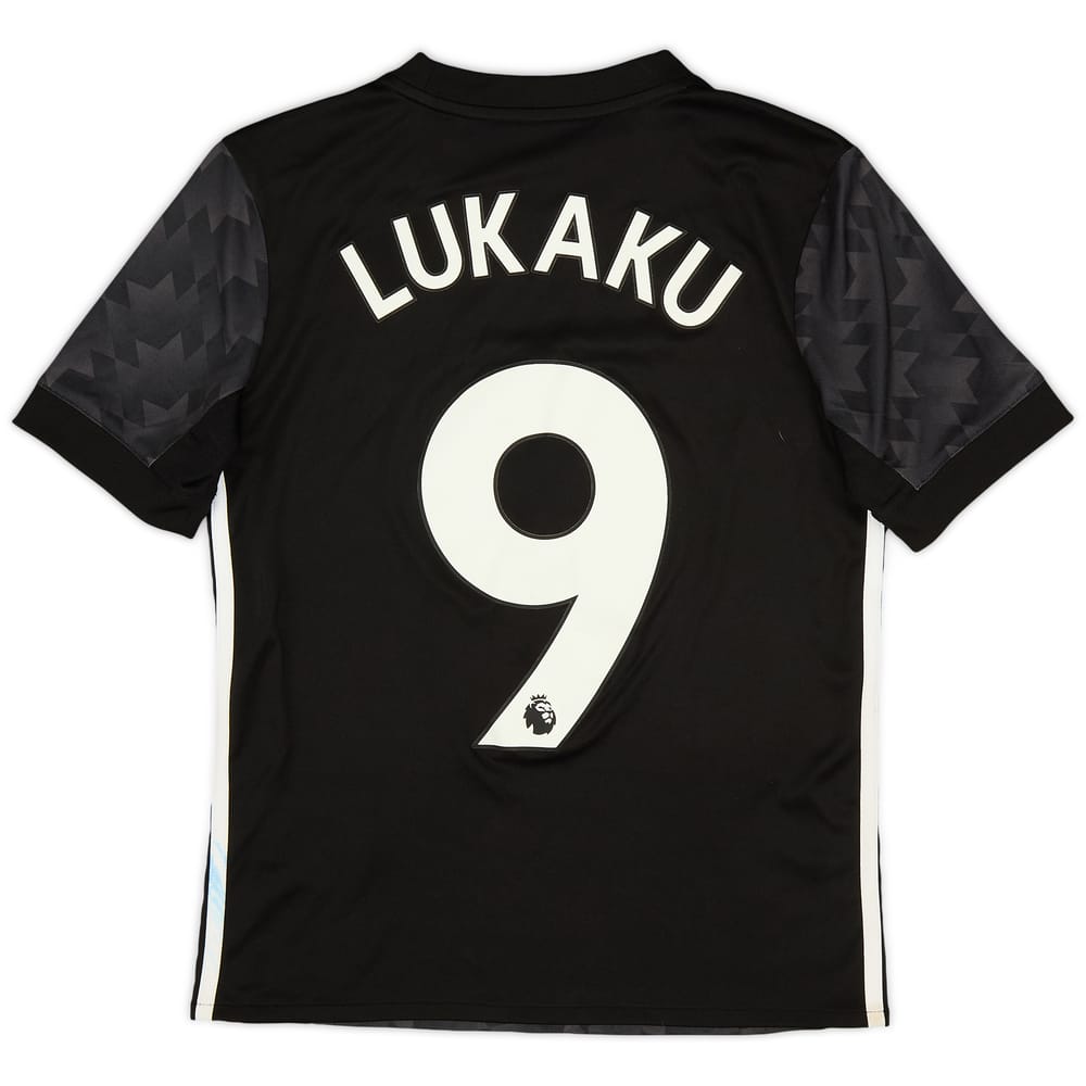 2017-18 Manchester United Away Shirt Lukaku #9 - 9/10 - (M.Boys)