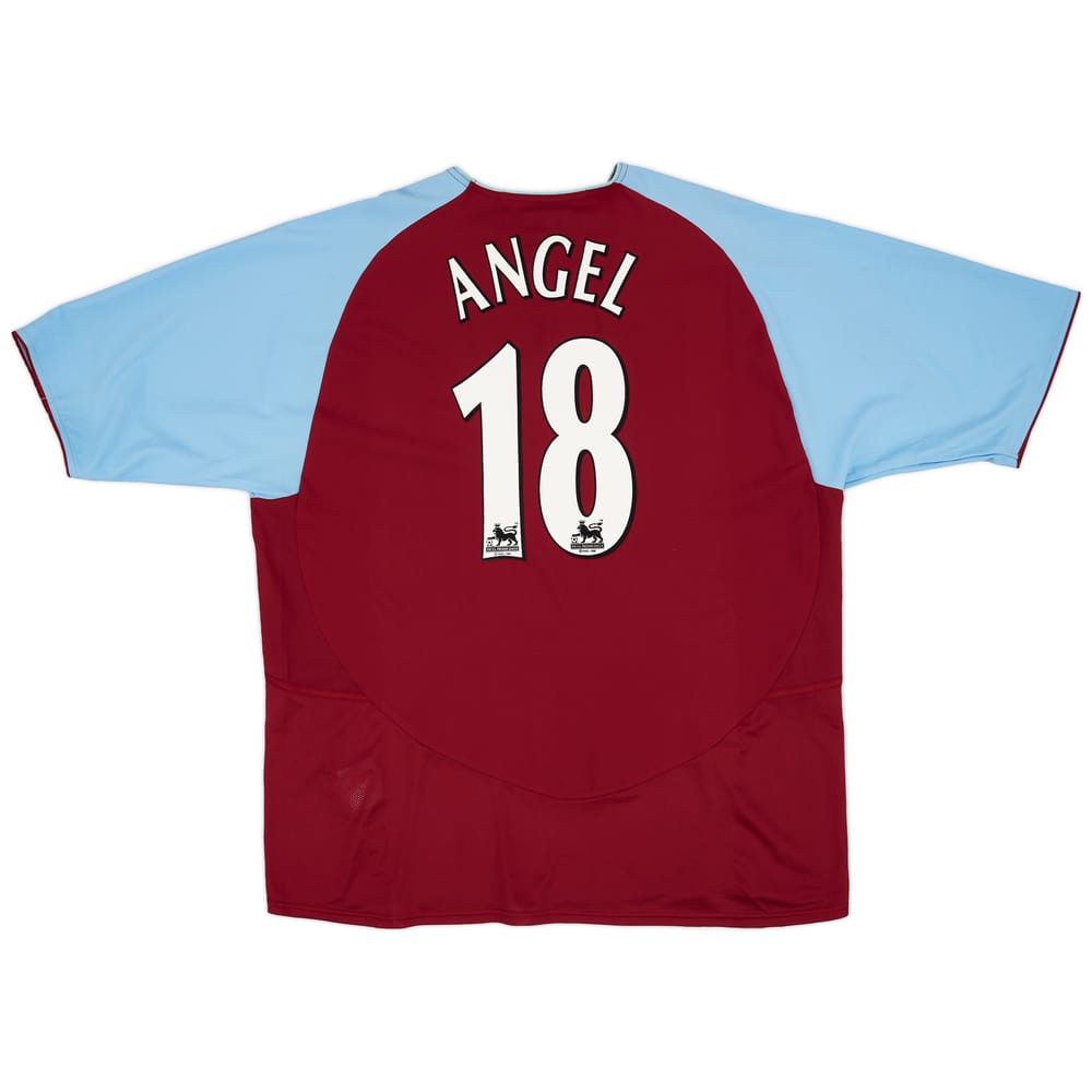 2003-04 Aston Villa Home Shirt Angel #18 (XXL)